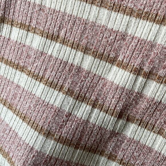 Forever21 Striped Henley Bodysuit - Picture 4 of 5